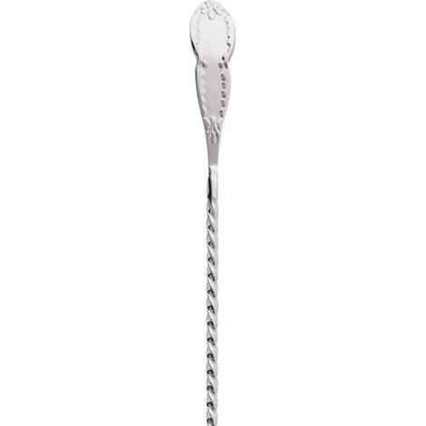 Cuillère à cocktail JIM GRAY™ - Plaqué argent - 33cm