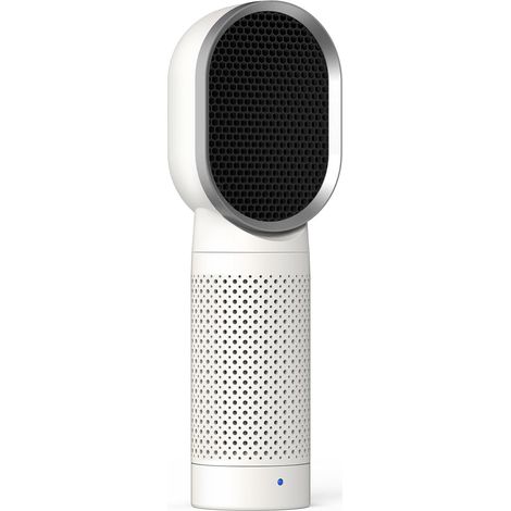 Petit purificateur d'air, purificateur d'air de bureau ioniseur avec véritable filtre HEPA H13, purificateurs d'air de voyage pour chambre à coucher, maison, animaux domestiques, 2 vitesses