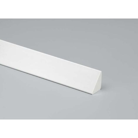 Primo Dreikantleiste 250 cm 21 x 15 mm weiß Leisten
