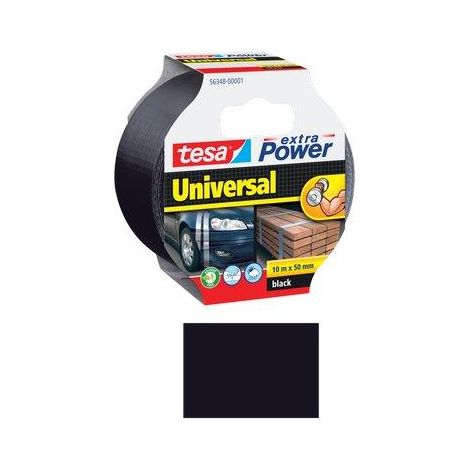NASTRO ALTA RESISTENZA EXTRA POWER 56490 TESA - NERO MM 50 ML 10- 6 pezzi