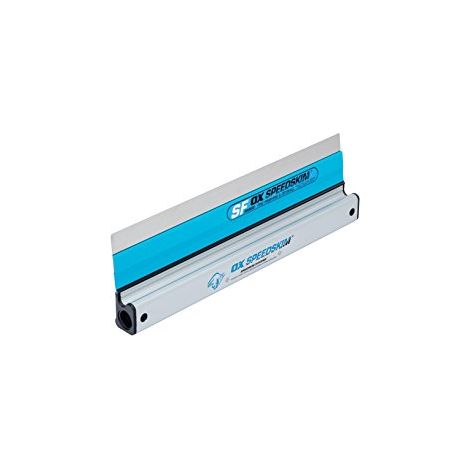OX Speedskim Stainless Flex Finishing Rule - SF 450mm (1/4)