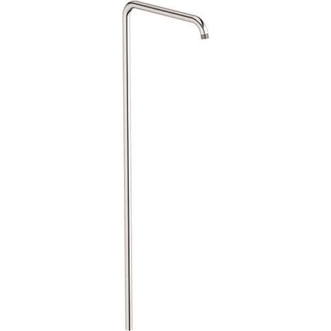 Barre de douche en acier inoxydable IS, diamètre : 21 mm, longueur : 1000 mm (1/2)