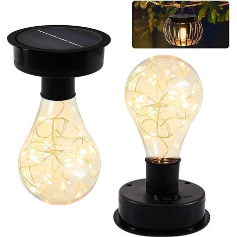 2 pièces de pièces de rechange pour lampes solaires de jardin, pièces de rechange pour lampes solaires haut de gamme, module solaire de rechange, panneau solaire de rechange de 8 cm pour lampes (1/5)