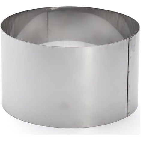 DeBuyer 3912.2, Cerchio Tondo per Pane, Acciaio Inox, Diametro: 20 cm (1/3)