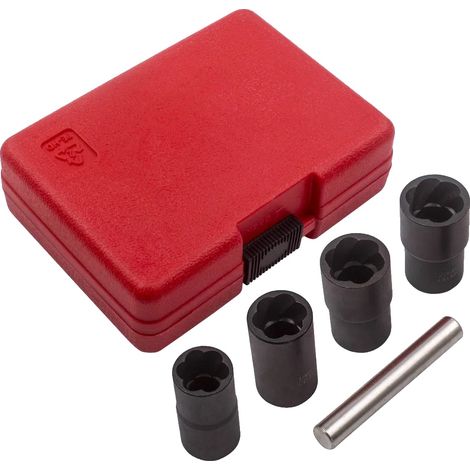 Douilles à torsion, Acier à haute teneur en carbone, Taille 17mm, Taille 19mm, Taille 21mm, Taille 22mm (1/5)