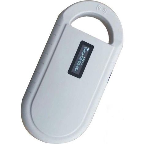 Lecteur de puces RFID portable – Pour animaux de compagnie