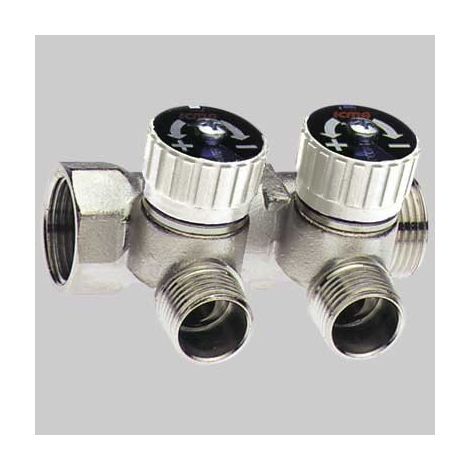 COLLETTORE LINEARE CON RUBINETTI ICMA 4 - 1"x(24x1,5) 2 Vie
