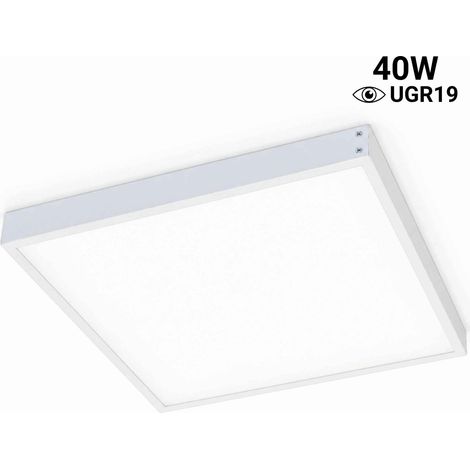 Panel LED Backlit 60x60cm - 40W - 100lm/W - Driver Flicker (1/3)