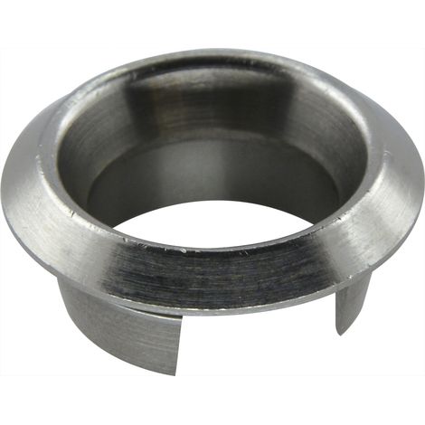 Profilzylinder - Zierring, Außen - ø 25 mm, Höhe 10,5 mm, Edelstahl (1/2)