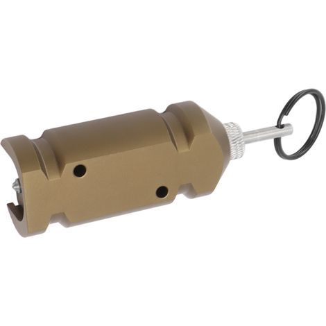 Perimeter alarm, aluminum alloy safety cable for camping, olive green, for outdoor use (1/5)