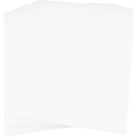 Autocollant en vinyle blanc, 210 x 280 mm - imperméable de qualité supérieure, imprimable et compatible avec les loisirs créatifs. (1/5)