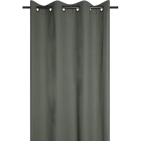DUO Baumwollvorhang 135x240 cm oliv