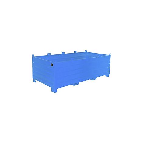Bauer Sammelbehälter-System SBS 2000, lackiert, Lichtblau (1/2)