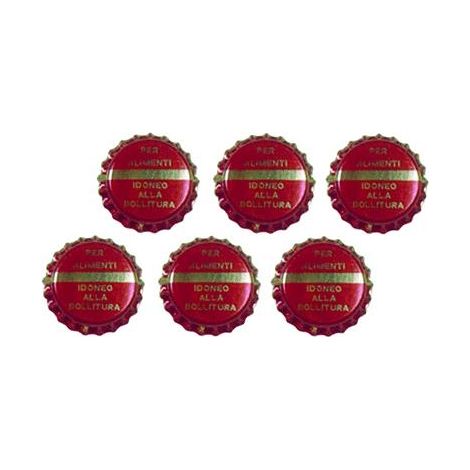 Tappo A Corona   Mm 26 In 80 Confezioni Da 100 Pz  Idonei Per Bollitura