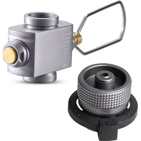 Adaptateur butane 3 en 1, tuyau d'extension, adaptateur pour four à gaz, embout de conversion pour cartouche de gaz, réchauds portables à butane de type bouteille (1/5)