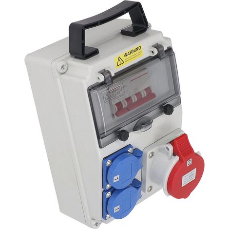 Distributeur d'alimentation CA 200‑250 V Prise universelle CA 220‑380 V 240‑415 V Prise CEE avec disjoncteur (1/5)
