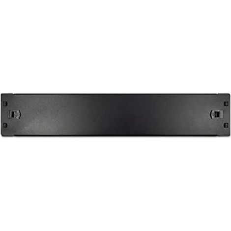 Inter-tech Panneau aveugle 2U noir pour rack 19 pouces (1/3)