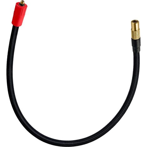 Tuyau d'air tressé en cuivre de 6 mm pour gonflage de pneus de voitures, motos, vélos - Résistance haute pression (1/5)