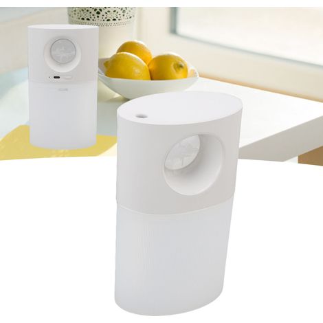350-ml-Mini-Luftbefeuchter mit Vernebler, Nachtlicht, USB-aufladbar, Weiß (1/5)