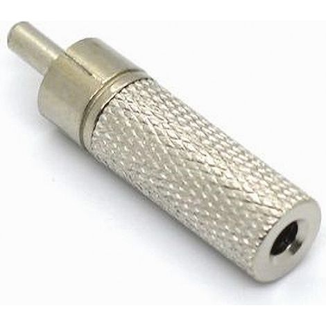 TRADE SHOP - Connettore Adattatore Audio Stereo Presa Aux Da 3,5 Mm Femmina A Spina Rca C-070 -