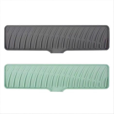 Faucet tapis en silicone goutte Protection Pads Faucet eau Catcher tapis