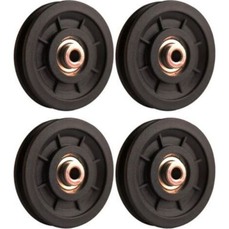 4PIÈCES, 90MM, Porte - Poulie en nylon à roulement de 90 mm (1/3)