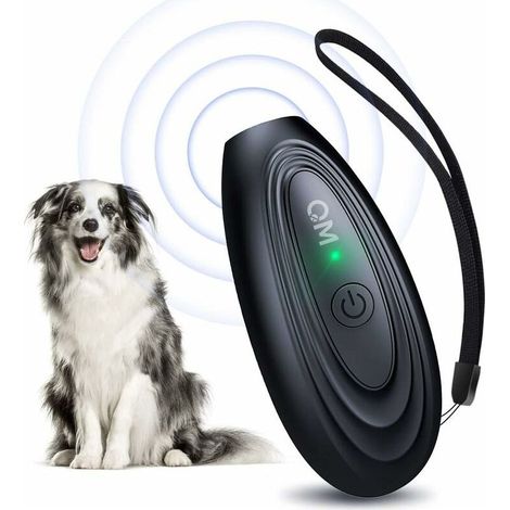 Antibellgerät für Hunde, Ultraschall-Hundebellkontrolle mit variabler Frequenz, effektive Langstrecken-Hundebellkontrolle für drinnen und draußen, Ultraschall-Hundeabwehrgerät, sanfter Korrekturappara (1/5)