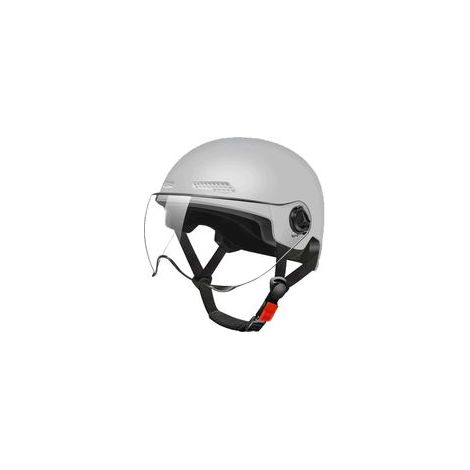 Casque de moto demi-masque vintage de style allemand avec visière, homologué adapté aux voyages et à la randonnée, tailles 55-59 cm (1/3)