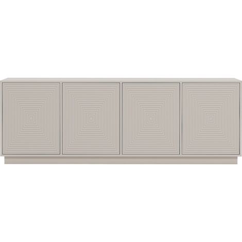 Credenza con 4 ante in MDF Beige - MEZULIA (1/4)