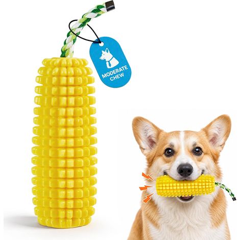 Jouet à mâcher pour chien, jouet couineur interactif durable pour chien, jouet à mâcher pour les dents de chiot pour les races de petites, moyennes et grandes races (1/5)