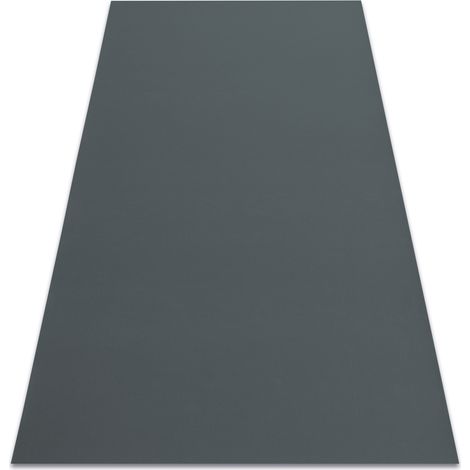 Teppich Antirutsch RUMBA 1720 einfarbig graphit grey 100x200 cm