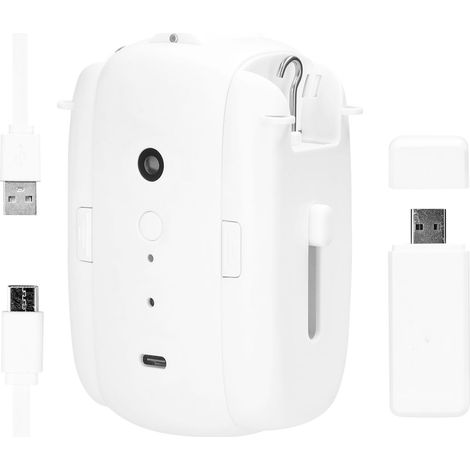Moteur Volet Roulant Wifi Tuya pour Rideau Electrique, Commande par Application, Capteur Lumiere Integre, Compatible (1/5)