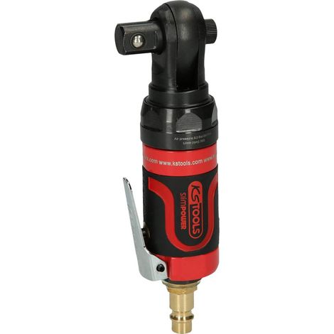 KS Tools 515.5515 1/2" Mini-cricchetto reversibile pneumatico SlimPOWER 30Nm