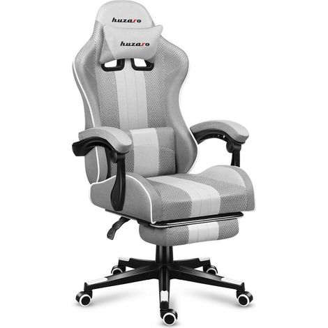 Huzaro Force 4.7 Weißer Mesh-Gaming-Stuhl