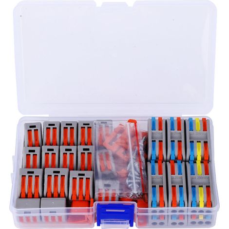 58 pièces Connecteur de câblage compact PCT 1128AWG avec vis de support pour moteur,DUBUNS (1/5)