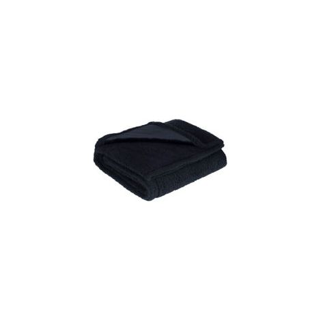Couverture imperméable Love Blanket pour couple, protection contre les éclaboussures, grise, 71 x 100 cm, noire (1/3)