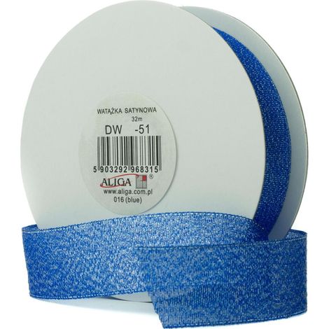 nastro glitterato blu 4 pezzi 25 mm x 32 m  DW25-51