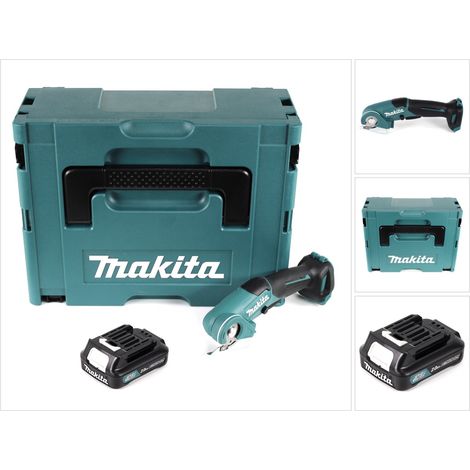 Makita CP 100 DA1J 10,8 V cordless universale forbici multi cutter in Makpac + 1 x 2,0 Ah batteria - senza caricabatterie