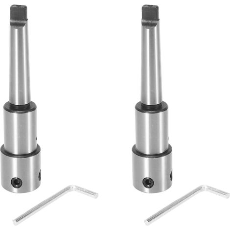 2X Arbre de Coupe Annulaire avec Cône Morse MT2 pour Couteaux Annulaires à Queue de de 3/4 Pouce (1/5)