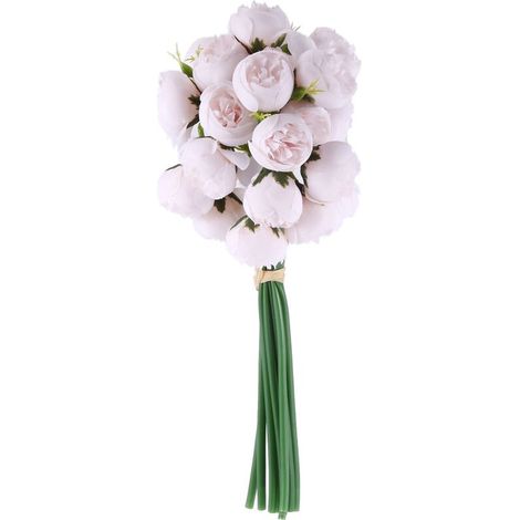Bouquet de roses artificielles en plastique, Lafite, fleurs de mariage portables, composition photo, décoration-AquaForge (1/5)