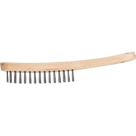 PFERD TOOLS Handbürste HBU 2reihig Stahl-Draht-Ø 0,35 mm universell einsetzbar 10 Stk (1/4)