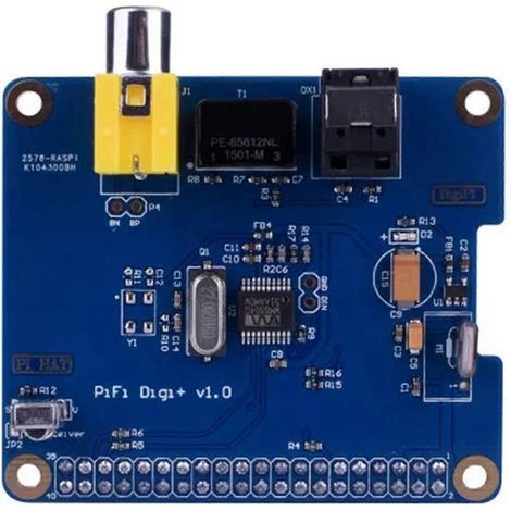 Carte Son Numérique I2S avec Sortie Fibre Optique pour Amélioration Audio HiFi (1/4)