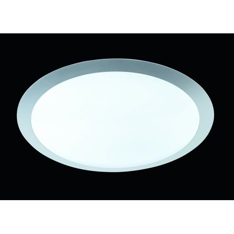 Moderne LED-Deckenleuchte 25W dimmbar Gonzalo Aluminium Ø42 cm Trio Lighting