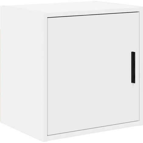 Garagen-Wandschrank Weiß Holzwerkstoff