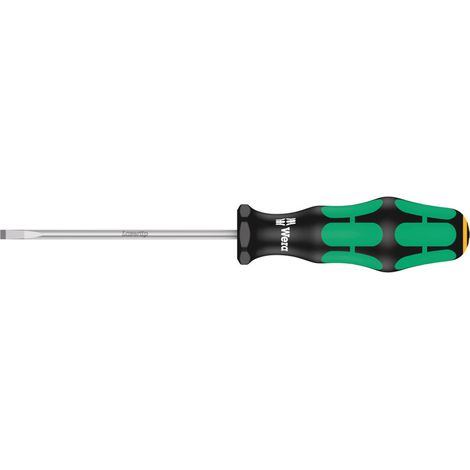 WERA Schlitz-Schraubendreher 335 4,0 x 0,8 x 100 mm, Kraftform-Griff