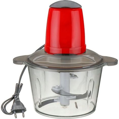 Hachoir à viande électrique et machine à saucisses 3 en 1, hachoir à viande multifonction avec 3 grilles de hachage en acier inoxydable et tubes de remplissage de saucisses pour usage domestique (2000 (1/5)