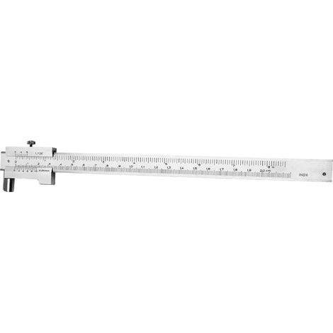 Pied à coulisse en acier inoxydable de 0 200 mm, outil mesure (1/5)