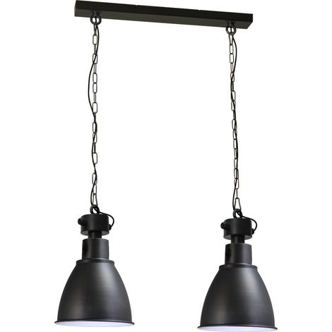 Lampe de salle à manger Industria 2x27 Bud Rétro - 2007-30-06-EH-K-70-2 (1/3)