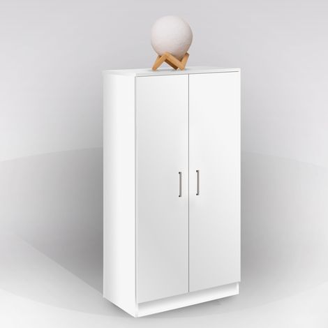 ARMADIO/SCARPIERA CM 55X36 H.108 BIANCO OPACO (1/3)