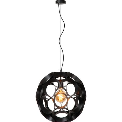 Lampe pendante unique Hannelore Ø 40cm noir - 10423/40/30 (1/2)